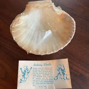 Vintage 1967 Baking Shells never Used.   In Original Packing